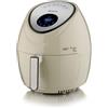 Ariete 4618 Airy Fryer XXL - Friggitrice ad Aria - Frigge 2,5 kg di Patatine Fritte - 7 Litri - Cottura Senza Olio e Grassi - 1800 Watt - Beige