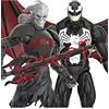 Marvel Spider-Man Hasbro Marvel Legends Series, 60° anniversario, confezione da 2 action figure di Marvel's Knull e Venom da 15 cm, con 5 accessori, multi