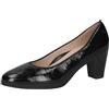 CAPRICE Décolleté da Donna in Pelle Eleganti, Nero (Black Naplak), 40 EU