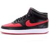 NIKE Court Vision Mid, Scarpe Uomo, Multicolore (Black University Red White), 47 EU
