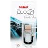 Ma-Fra MAFRA, Deo Cube Apple, Profumatore per Auto, Fragranza alla Mela Verde, Rinfresca Abitacolo e Piccoli Ambienti, Design Elegante a Forma di Cubo e Tappo in Legno, Profumazione a Lunga Durata, 5ml