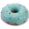 Karlie Doggy Donut, giocattolo per cani, in lattice, verde, 12 x 12 x 5 cm