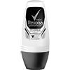 Rexona Men Deo Roll-On Invisible Black + White anti-traspirante, confezione da (6 X 50 ML)