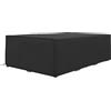 Outsunny Copertura per mobili da giardino in tessuto Oxford impermeabile anti-UV, 222 x 155 x 67 cm, Nero | Aosom Italy