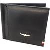 Aeronautica Militare Portafoglio Uomo in pelle cfermasoldi Aeronautica Militare Linea Flag Nero AM110