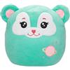 Depesche 13042 Ylvi Swoppies - Orsetto di Peluche di Colore Turchese, con Effetto Luminoso, Piccolo Pianeta e Orecchie Rotonde, Alto Circa 20 cm