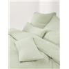Westwing Collection Copripiumino in lino lavato Airy - Verde chiaro