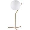 B·LED BARCELONA LED Lampada da tavolo sfera di cristallo NOLA - E27 - Ø 16cm