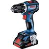 Bosch Professional 18V System Trapano-avvitatore a batteria GSR 18V-90 C (incl. 2 batterie da 5.0 Ah, caricabatteria GAL 18V-40, in L-BOXX)