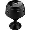 Aumotop Telecamera Nascosta Wireless Mini HD 720P, Telecamere di Sicurezza a Distanza WiFi per Casa con Visione Notturna, Rilevamento del Movimento Intelligente, Apprensione Istantanea