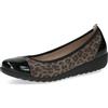 CAPRICE Ballerine da Donna in Pelle con Zeppa, Nero (Black Sue Comb), 39 EU