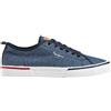 Pepe Jeans Scarpe Kenton Smart 22 Chambray Blu