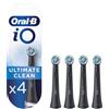 Oral-b Io Power Refill Ultra Clean Testine Black 4 Pezzi