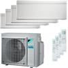 Daikin Condizionatore Daikin Stylish quadri split 5000+5000+5000+5000 BTU inverter A+++ wifi unità esterna 6,8 kW 4MXM68N-CTXA15AW-4