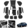 LUWU Compatibile con Nuovo Suzuki S-Cross Hybrid 2022-2025 2026 Tappetini Antiscivolo Tappetini in Gomma per Console Centrale AntiscivoloBicchieri Tappetino Suzuki S-Cross III Accessori (Bianco)