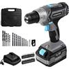 Cecotec Trapano Avvitatore e Perforatore a Batteria CecoRaptor Perfect Drill 4020 Advance. Batteria 20 V e 4000 mAh, Velocità a vuoto 1550 rpm, Coppia massima 46 Nm, 25+1 Posizioni