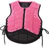 DEWIN Gilet da Equitazione per Bambini, Protezione per Il Corpo con Imbottitura in Schiuma di Sicurezza per Equitazione, Protezione per Il Corpo Rosa(CS)
