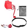 Generic Paracadute da Nuoto - Paracadute da Piscina - Paracadute con Cintura di Trascinamento per Allenamento di Nuoto, Attrezzatura per Allenamento di con Tasca in Rete per Adulti E Bambini, Set di Ese