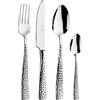 Pintinox, Set 48 pezzi Posate Palace Martellato, Acciaio Inox, Made in Italy, 12 persone