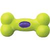KONG - AirDog Squeaker Bone - Gioco Riporto, Rimbalza E Suona, Materiale Pallina da Tennis -per Cani di Taglia Grande