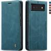 owlhold Cover Google Pixel 6 Portafoglio Flip [Antiurtoo][Cavalletto][Carta Fessura] Cover Pelle per Google Pixel 6 - Blu verde
