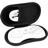 GEEKRIA Game Controller Case Compatible with 8Bitdo NEOGEO / M30 / SN30 Pro Wireless Bluetooth Controller, Hard Shell Controller Travel Case, Game Protective Storage Case (Black)