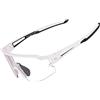 ROCKBROS Occhiali da Sole Ciclismo Sportivi PC Lenti Trasparenti Fotocromatiche UV400 Ultraleggero UNISEX 3 Colori Disponibil