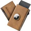 YESIIW Portafoglio Airtag Uomo, Super Compatto e Alta Capacità Pop up Porta Tessere Uomoo per 12 Cartes & 15+ Banconote Portafoglio Uomo con Blocco RFID & Chiusura Magnetica, Portafooglio Slim