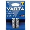 VARTA Lithium Batterie AA Mignon LR06 (pacco da 2) - Ideali per fotocamere digitali, giocattoli, dispositivi GPS, impieghi sportivi e all'aria aperta