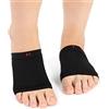 Brrnoo Supporto per Unisex Cuscino Solette per scarpe Cuscini Piedi in silicone ortotico Supporto per Supporto per compressione Maniche ad Fasciite plantare Cuscini
