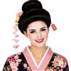 Fun Shack Parrucca Geisha Giapponese Donna, Accessori Costume Halloween