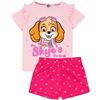 Paw Patrol Pigiama Bambina | Kids Toddlers Skye Pink T-Shirt Pantaloncini Pjs Set | Regali di Merchandising del Personaggio
