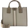 DKNY Carol Medium Book Tote, Natural Multi, Natural Multi, OneSize