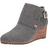 Dr. Scholl's Women's Create Booties Ankle Boot, Grey, Size 8.5