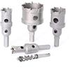 BOZONLI Seghe a Tazza in Carburo di Tungsteno Punte da Trapano per Denti in Metallo TCT per Acciaio Inossidabile, Acciaio, Alluminio, Ferro, Rame (23mm)
