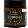 Tonsor & Cie - Matte Cream 100 ml - Crema styling effetto opaco fissaggio forte - cera d'api e oli minerali - texture non grassa - naturale - formulata e prodotta in Francia