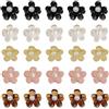 Ycfish 25 mini fermagli per capelli a forma di fiore, piccole mollette per capelli, antiscivolo, piccole mollette per capelli, da donna, accessori per fotografie, feste, matrimoni