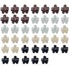 Ycfish 40 mini fermagli per capelli a forma di fiore, piccole mollette per capelli, antiscivolo, piccole mollette per capelli, da donna, accessori per fotografie, feste, matrimoni