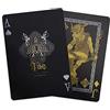 GENT SUPPLY CO. Creatures of The FAE Playing Cards by Gent Supply - Black, Gold & Silver Edition