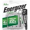 Energizer Energizer NH15URP4 AA - Ricarica universale (l'imballaggio può variare), 4 ct