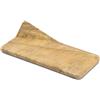 100% CHEF Piatto corner 100% chef in marmo simil madera cm 20x9 - Beige - Marmo Simil Madera
