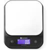 HENDI Bilancia da cucina digitale alta precisione in acciaio e abs kg 10 - Nero - Abs,acciaio Inox Satinato