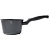 RISOLI Casseruola media un manico platinum risolì in alluminio antiaderente per induzione cm 16 - Nero - Alluminio Pressofuso Ad Alto Spessore,antiaderente,bakelite