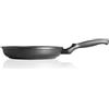 RISOLI Padella bassa un manico ergo risolì in alluminio antiaderente per induzione cm 20 - Nero - Alluminio Pressofuso Ad Alto Spessore,antiaderente Teflon Profile,bakelite