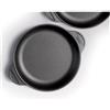 RISOLI Tegamino egg&sweet 2 manici risolì in alluminio antiaderente cm 14 - Nero - Alluminio Pressofuso Ad Alto Spessore,antiaderente