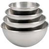DE BUYER Bowl semisferica de buyer in acciaio inox cm 24 lt 3,6 - Acciaio Inox 18.10 - Acciaio