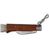 SAP Coltello funghi sanelli ambrogio in acciaio inox con manico in noce cm 21 - Acciaio Inox,legno Di Noce