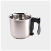 DE BUYER Pentolino bagnomaria de buyer in acciaio inox un manico in plastica cm 16 - Acciaio - Acciaio Inox