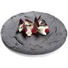 100% CHEF Piatto stucco 100% chef in vetro nero cm 27 - Nero - Vetro