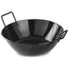 HENDI Mini paellera alta hendi in latta smaltata nera cm 20x5,5 - Nero - Latta Smaltata